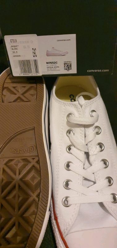 white converse size 6.5